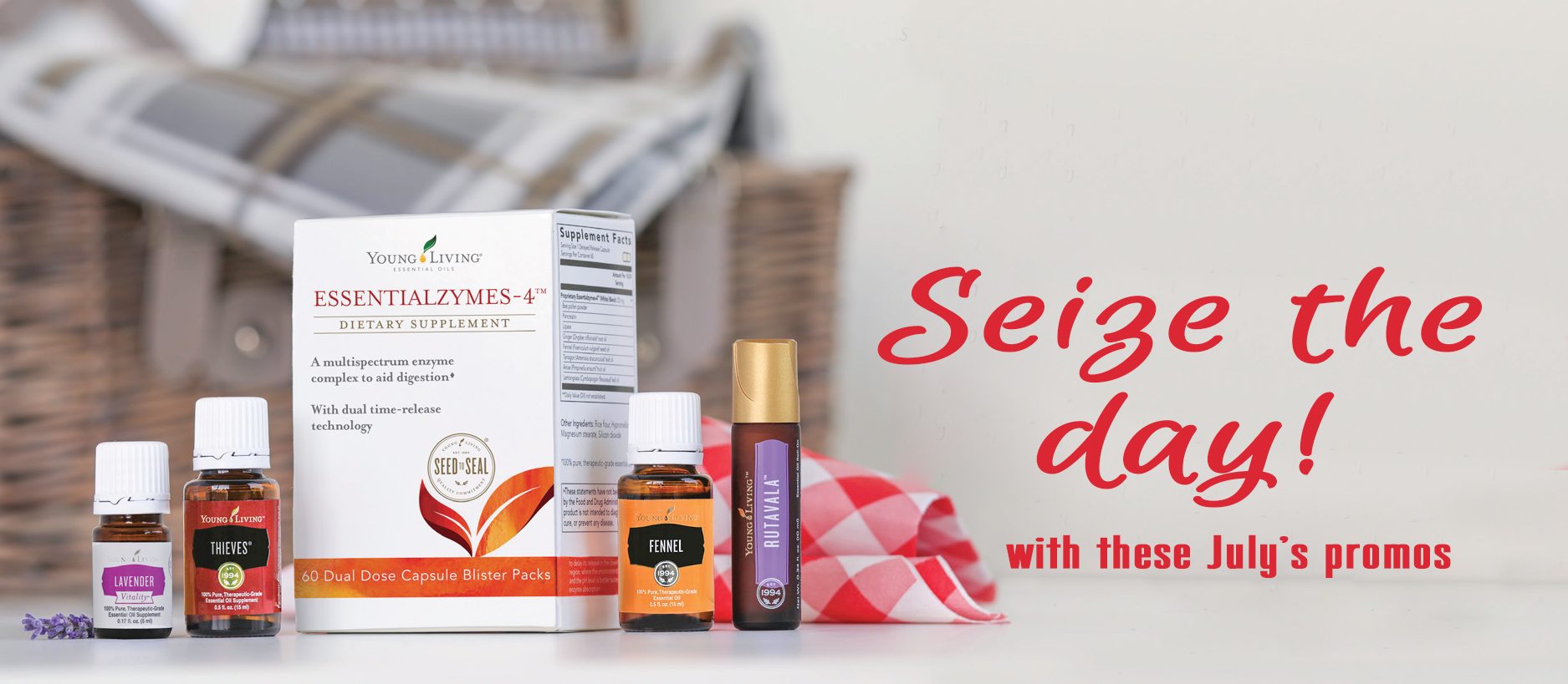 Young Living July Promo Essential Oily Life